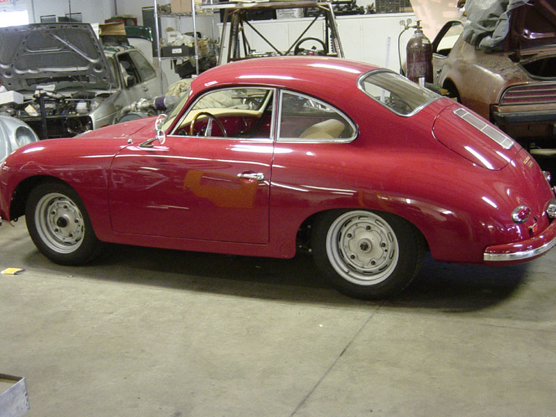 1959 Porsche 356 A Coupe (Ruby Red)