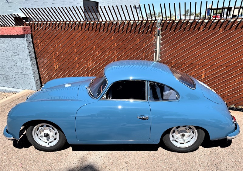 1957 Porsche 356 A Coupe (Aquamarine)