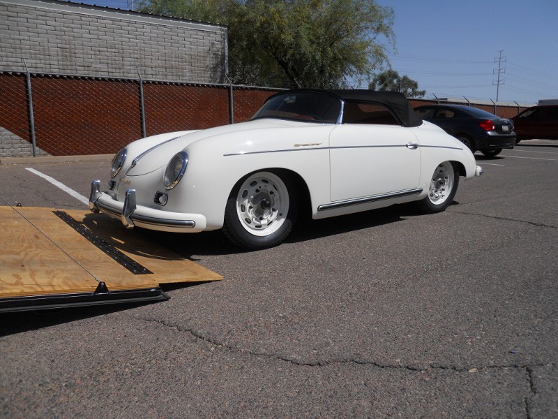 1955 Porsche 356 Pre A Speedster (Speedster White)