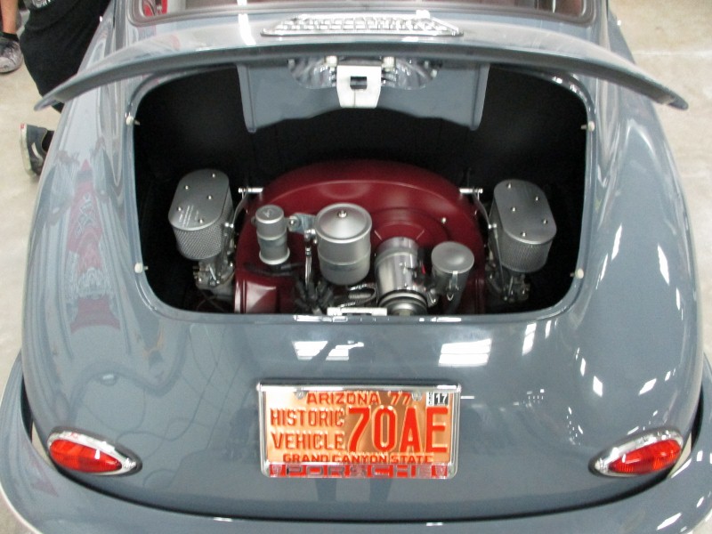 1960 Porsche 356 B Coupe (Blau Grau) Concours-Outlaw