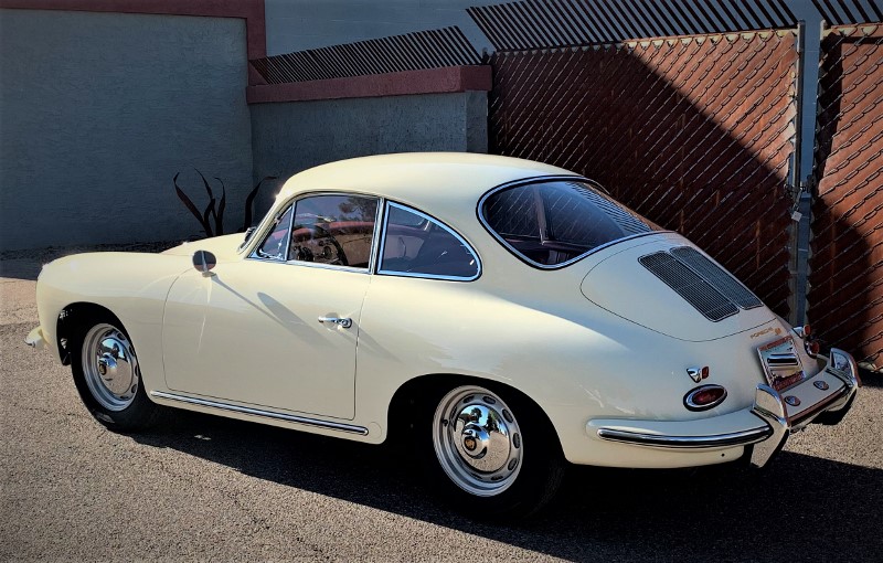 1963 Porsche 356 B Coupe Super 90 (Ivory)