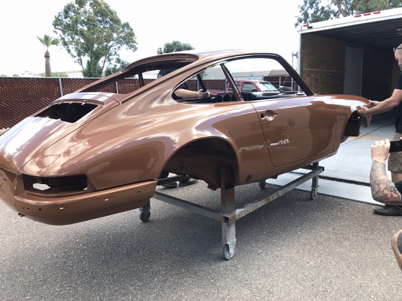 1973 Porsche 911T Sunroof (Sepia Brown)