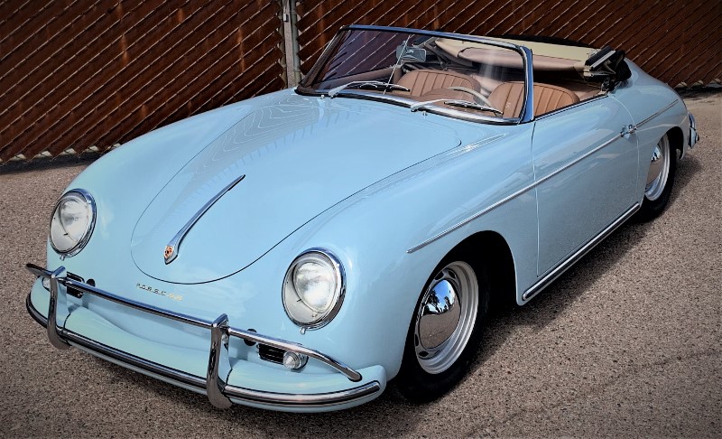 1959 Porsche 356 Convertible D (Meissen Blue)