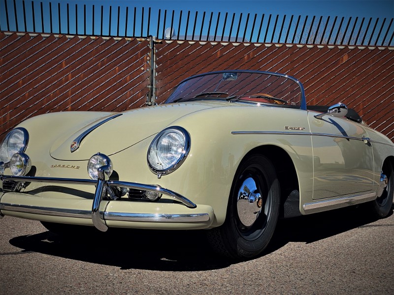 1957 Porsche 356 A Speedster (Stone Gray) Concours-Outlaw