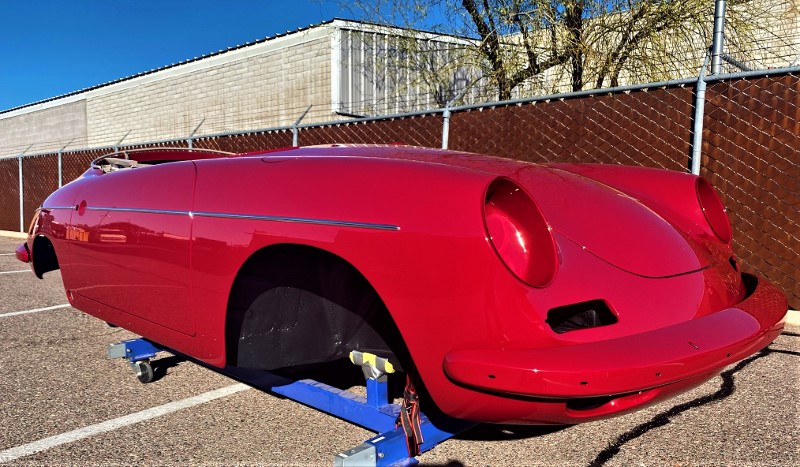 1962 Porsche 356 B Twin Grill Roadster (Ruby Red)